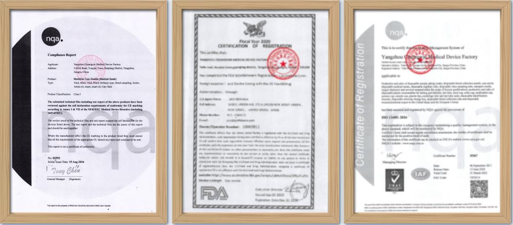 certificates