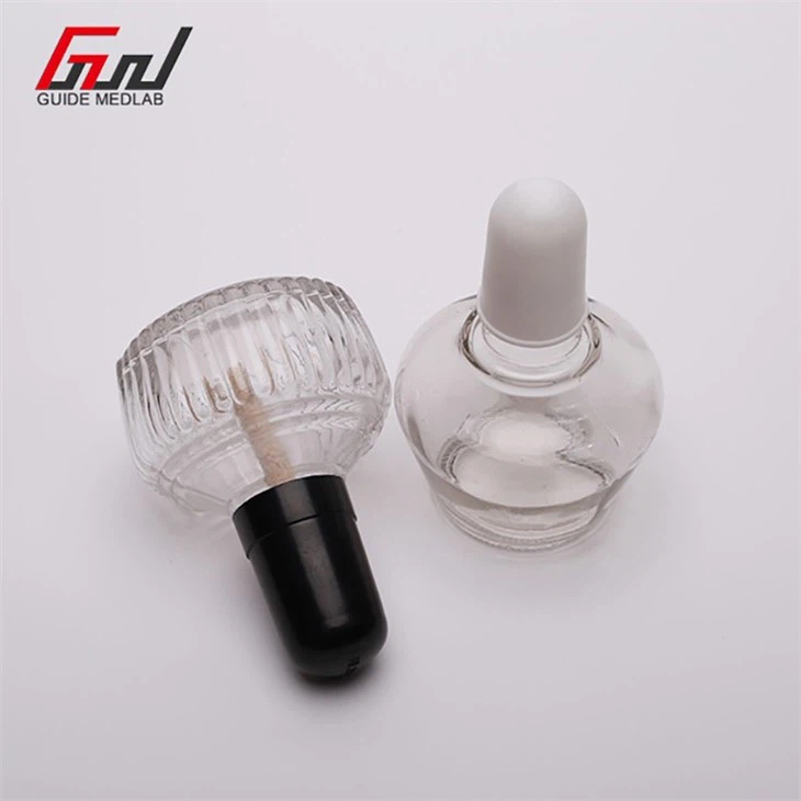 4 glass spirit lamp  in chemistry lab